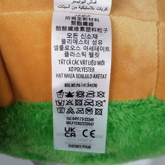 Disney Munchlings Mike Wasowski Avocado Breakfast Bagel Plush 13.5" Monsters Inc - Picture 11 of 13